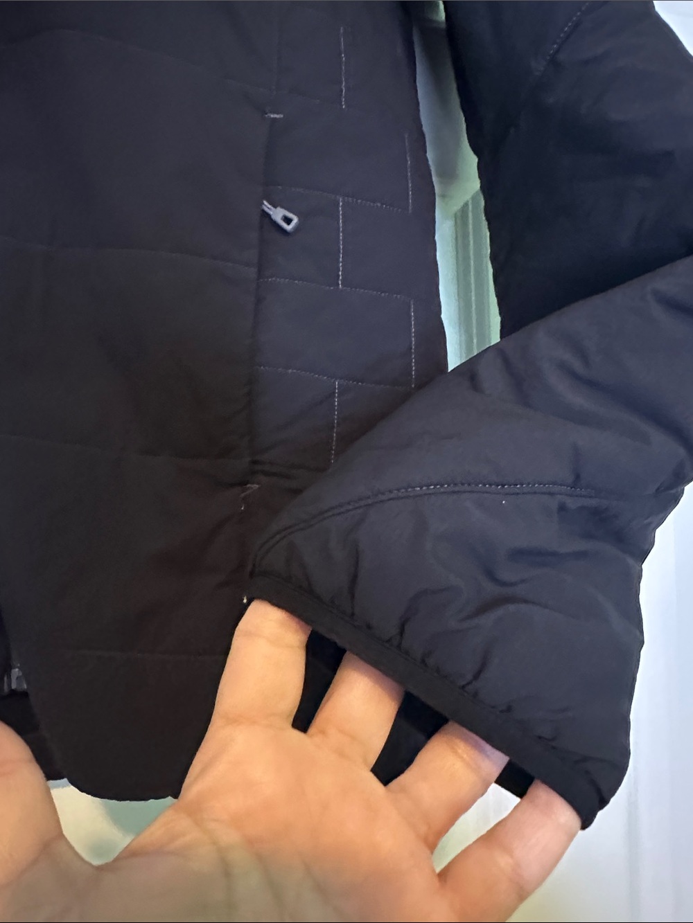 PATAGONIA NANO AIR HOODIE SzL Black Style 84260 - Picture 5 of 12